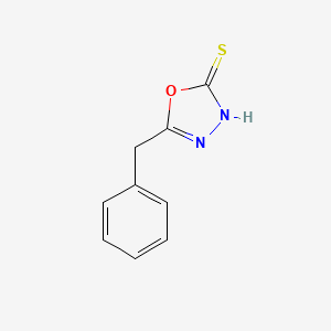 molecular formula C9H8N2OS B1271584 5-Benzyl-1,3,4-oxadiazole-2-thiol CAS No. 23288-90-6