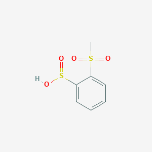 2-Methylsulfonylbenzenesulfinic acid