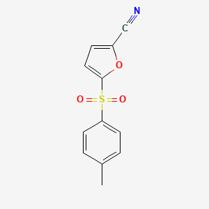 2-Furancarbonitrile, 5-((4-methylphenyl)sulfonyl)-