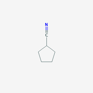 molecular formula C6H9N B127170 Cyclopentanecarbonitrile CAS No. 4254-02-8