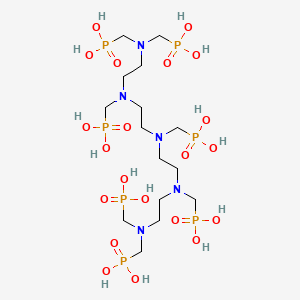 (((Phosphonomethyl)imino)bis(ethylene((phosphonomethyl)imino)ethylenenitrilobis(methylene)))tetrakisphosphonic acid