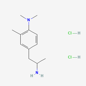 alpha,3-Dimethyl-4-dimethylaminophenethylamine dihydrochloride