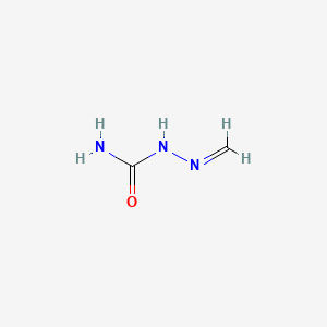 molecular formula C2H5N3O B12717799 Formaldehyde semicarbazone CAS No. 14066-69-4