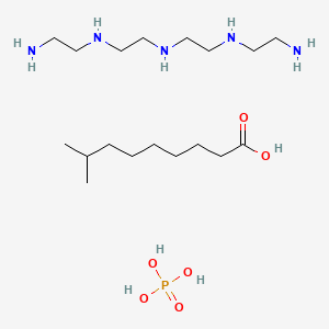 molecular formula C18H46N5O6P B12717809 Einecs 282-315-5 CAS No. 84145-86-8