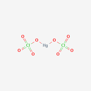 molecular formula Cl2HgO8 B012718 Diperchloryloxymercury CAS No. 7783-64-4