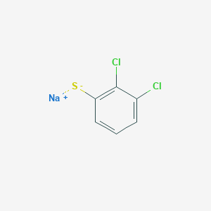 molecular formula C6H3Cl2NaS B12718112 2,3-Dichlorobenzenethiol sodium CAS No. 2414520-05-9