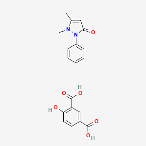 molecular formula C19H18N2O6 B12718247 Einecs 275-854-2 CAS No. 71700-98-6