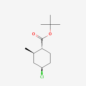 molecular formula C12H21ClO2 B12718298 Trimedlure B2 CAS No. 5748-21-0