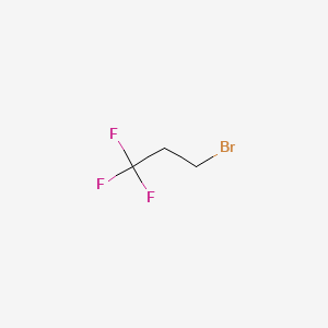 molecular formula C3H4BrF3 B1271859 3-溴-1,1,1-三氟丙烷 CAS No. 460-32-2