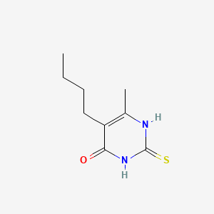 molecular formula C9H14N2OS B1271861 5-丁基-6-甲基-2-硫尿嘧啶 CAS No. 29113-41-5