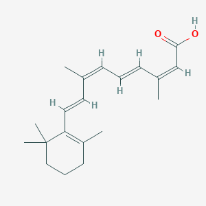molecular formula C20H28O2 B127187 9,13-二顺视黄酸 CAS No. 5352-74-9
