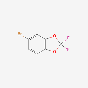 molecular formula C7H3BrF2O2 B1271888 5-溴-2,2-二氟-1,3-苯并二氧杂环 CAS No. 33070-32-5
