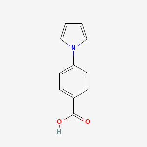 molecular formula C11H9NO2 B1271894 4-(1H-吡咯-1-基)苯甲酸 CAS No. 22106-33-8