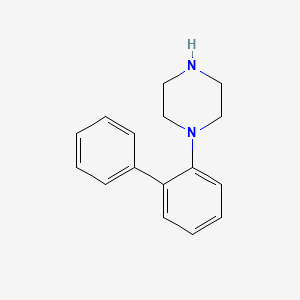molecular formula C16H18N2 B1271899 1-(联苯-2-基)哌嗪 CAS No. 180698-18-4