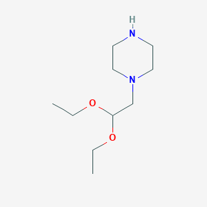 molecular formula C10H22N2O2 B1271900 1-(2,2-Diethoxyethyl)piperazine CAS No. 82516-06-1