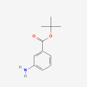molecular formula C11H15NO2 B1271901 叔丁基 3-氨基苯甲酸酯 CAS No. 92146-82-2