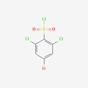 B1271908 4-Bromo-2,6-dichlorobenzenesulfonyl chloride CAS No. 351003-54-8