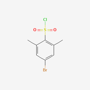 molecular formula C8H8BrClO2S B1271909 4-溴-2,6-二甲基苯基-1-磺酰氯 CAS No. 351003-50-4