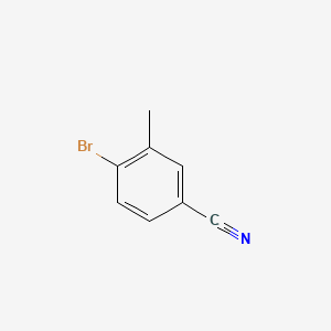 molecular formula C8H6BrN B1271910 4-溴-3-甲基苯腈 CAS No. 41963-20-6