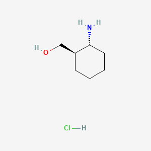B1271912 Trans-2-hydroxymethyl-1-cyclohexylamine hydrochloride CAS No. 28250-45-5