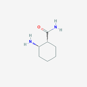 B1271917 cis-2-Aminocyclohexanecarboxamide CAS No. 24717-01-9