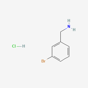molecular formula C7H9BrClN B1271924 3-溴苄胺盐酸盐 CAS No. 39959-54-1