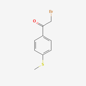 molecular formula C9H9BrOS B1271932 2-溴-1-(4-甲基硫代苯基)乙酮 CAS No. 42445-46-5