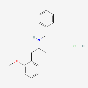 N-Benzyl-o-methoxy-alpha-methylphenethylamine hydrochloride