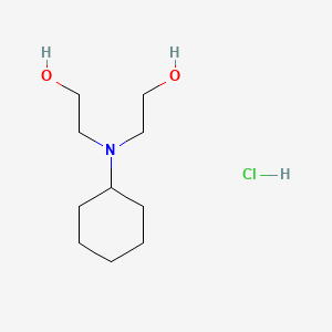 2,2'-(Cyclohexylimino)bisethanol hydrochloride