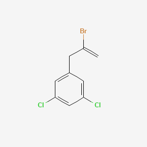 molecular formula C9H7BrCl2 B1271964 2-溴-3-(3,5-二氯苯基)-1-丙烯 CAS No. 842140-33-4