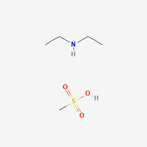 Ethanamine, N-ethyl-, methanesulfonate