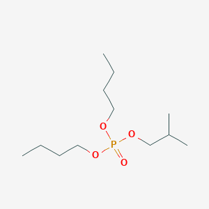 molecular formula C12H27O4P B12720194 Dibutyl 2-methylpropyl phosphate CAS No. 7242-57-1