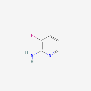 molecular formula C5H5FN2 B1272040 2-Amino-3-fluoropyridine CAS No. 21717-95-3