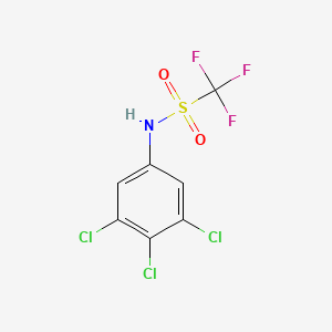 1,1,1-Trifluoro-N-(3,4,5-trichlorophenyl)methanesulfonamide