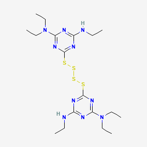 1,3,5-Triazine-2,4-diamine, 6,6'-tetrathiobis(N,N,N'-triethyl-