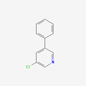 molecular formula C11H8ClN B1272048 3-氯-5-苯基吡啶 CAS No. 292068-12-3