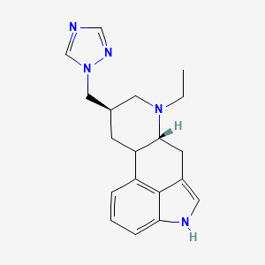 6-Ethyl-8-(1H-1,2,4-triazol-1-ylmethyl)ergoline (8-beta)-