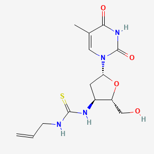 Thymidine, 3'-deoxy-3'-(((2-propenylamino)thioxomethyl)amino)-