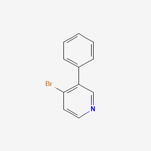 molecular formula C11H8BrN B1272053 4-溴-3-苯基吡啶 CAS No. 440112-20-9