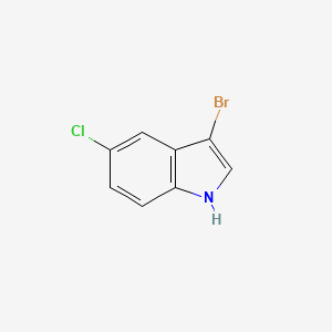 B1272055 3-bromo-5-chloro-1H-indole CAS No. 85092-82-6