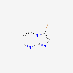 molecular formula C6H4BrN3 B1272073 3-Bromoimidazo[1,2-a]pyrimidine CAS No. 6840-45-5