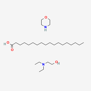 2-(Diethylamino)ethanol;morpholine;octadecanoic acid