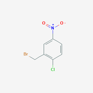 molecular formula C7H5BrClNO2 B1272087 2-(溴甲基)-1-氯-4-硝基苯 CAS No. 52427-01-7