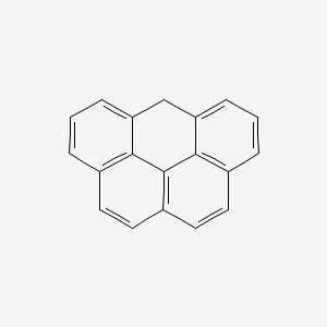 molecular formula C19H12 B12720946 Olympicene CAS No. 191-33-3