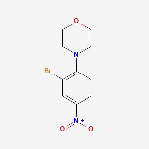 B1272099 4-(2-Bromo-4-nitrophenyl)morpholine CAS No. 477846-96-1