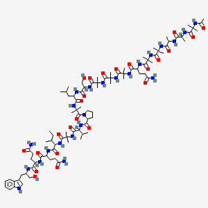 molecular formula C91H149N23O24 B12721042 TA Iiic CAS No. 97827-63-9