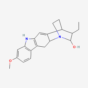 molecular formula C20H24N2O2 B12721180 Elliptinine CAS No. 523-16-0