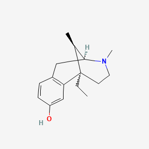 alpha-(+-)-2'-Hydroxy-2,9-dimethyl-6-ethyl-6,7-benzomorphan