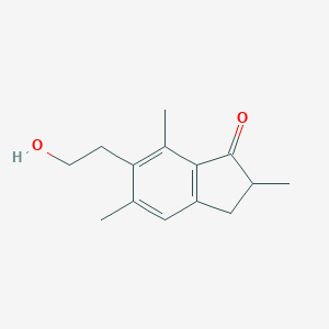 molecular formula C14H18O2 B127214 rac-Ptéroïne B CAS No. 60657-37-6