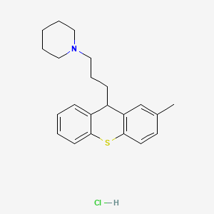 1-(3-(2-Methylthioxanthen-9-yl)propyl)piperidine hydrochloride